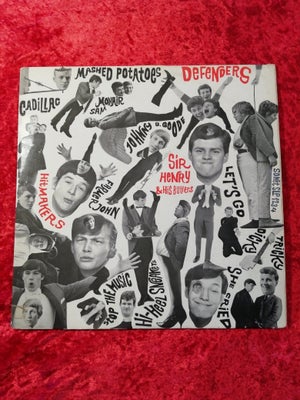 LP, Defenders-Hitmakers-Sir Henry, DANSK 60ER ROCK, Rock, Defenders - Hitmakers - Sir Henry & hisBut