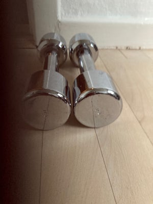 Håndvægte, ?  Metal    , Håndvægte, 10 stk 2 kg 4. 6  -8. -10  kg
