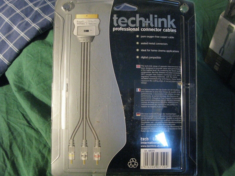 Scart, tech+link, 5 m m.