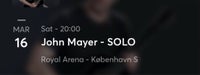 Andet, John Mayer, John Mayer Solo 16/3 Royal Arena