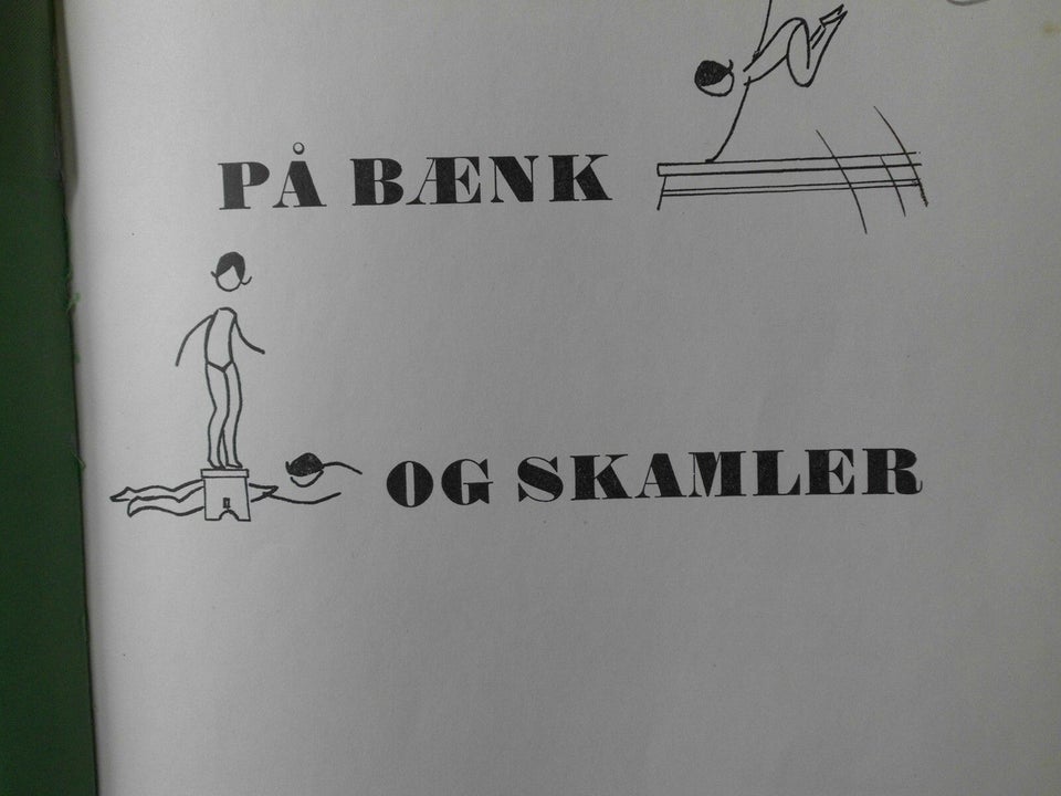 PÅ BÆNK OG SKAMLER, METTE WINKLER, år 1971