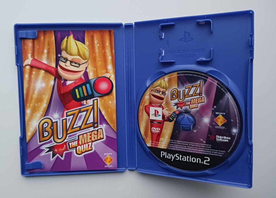 Buzz : The Mega Quiz (Dansk), PS2