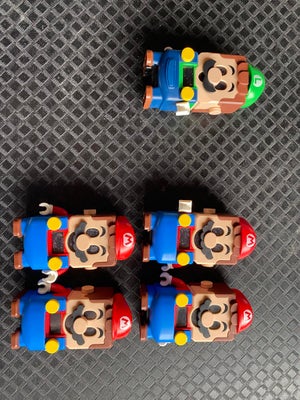 Lego Super Mario, Lego Super Mario Spillerfigur, Lego Super Mario: 100,- DKK styk.
Lego Luigi: 150,-