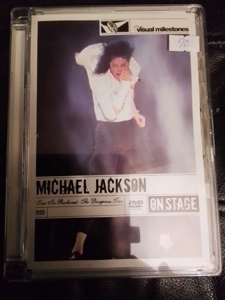 Michael Jackson on stage, DVD, andet