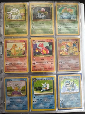 Samlekort, Alle 151 første pokemon kort, Sælger alle de første 151 første base set, base set 2, jung