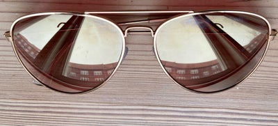Solbriller unisex, Ray-Ban lookalike, Lyserødt skær. Aviator style