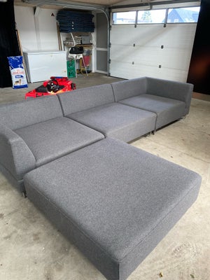 Sofa, uld, 4 pers. , Bolia Orlando, Skal væk i denne weekend, kan leveres.

100x100cm moduler, i fin