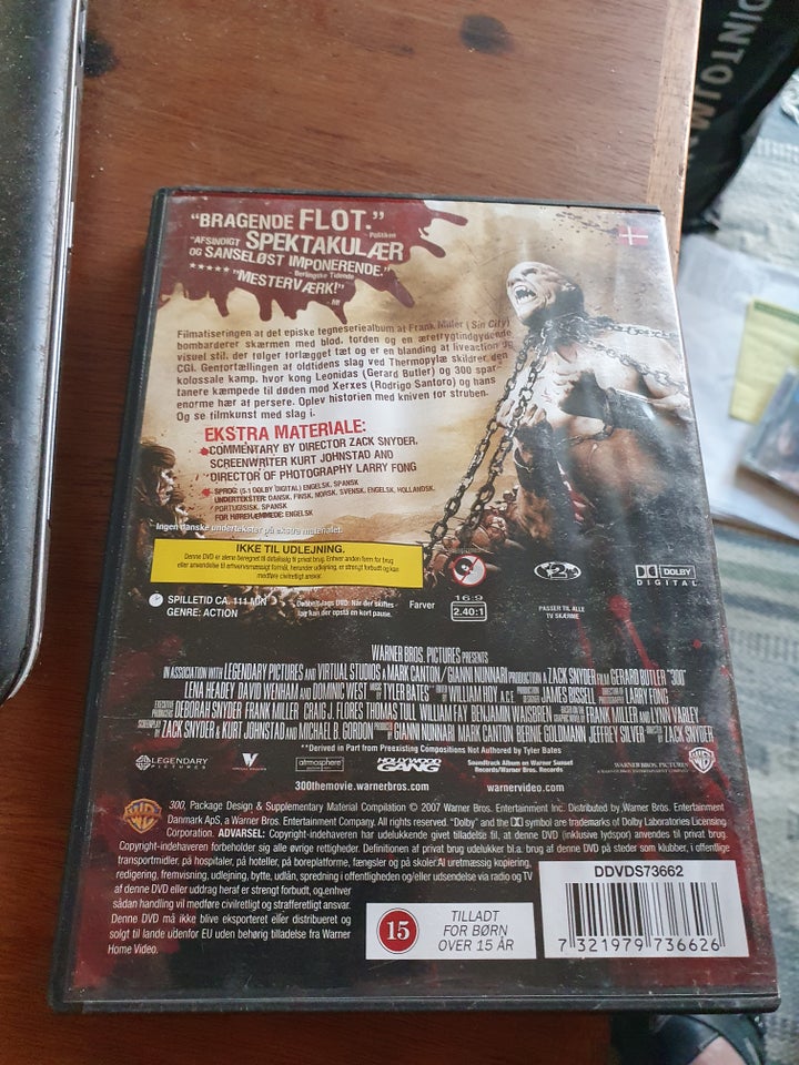 300, DVD, action