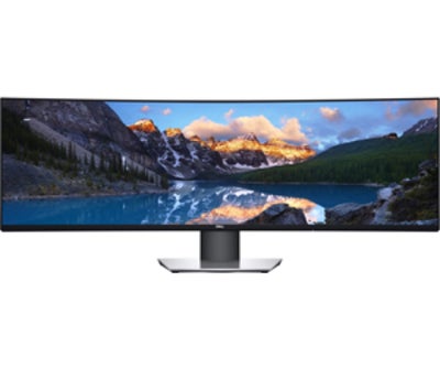 Dell, fladskærm, U4919DW, 49 tommer, Perfekt, Sælger min Dell 49 curved monitor 6.500kr. Edvanced De