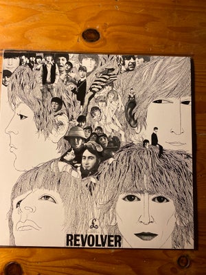 LP, The Beatles, Revolver , Rock, Vg+/vg+, fransk genoptryk, meget velholdt og god lyd