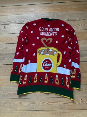 Sweater, Cocio Julesweater, str. M,  Rød,  Næsten som ny, Elsker du cocio lige så meget som mig så s