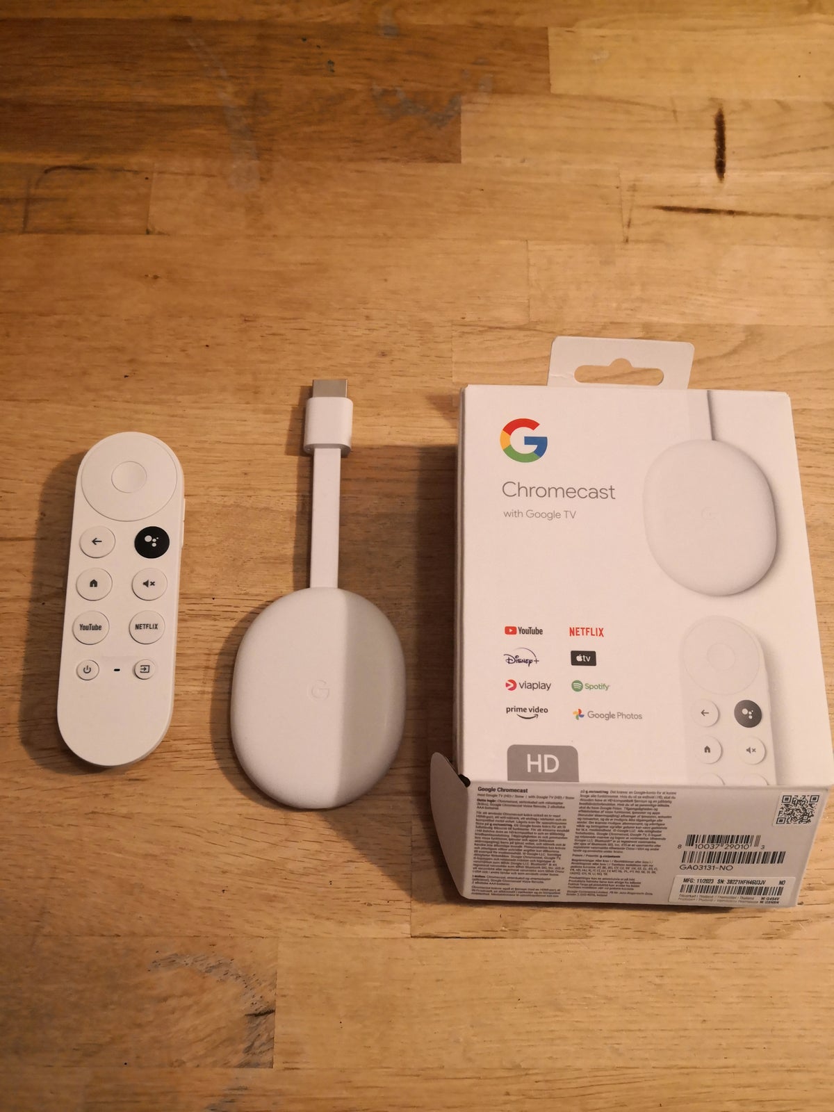 Chromecast with Google TV HD, Google, Perfekt