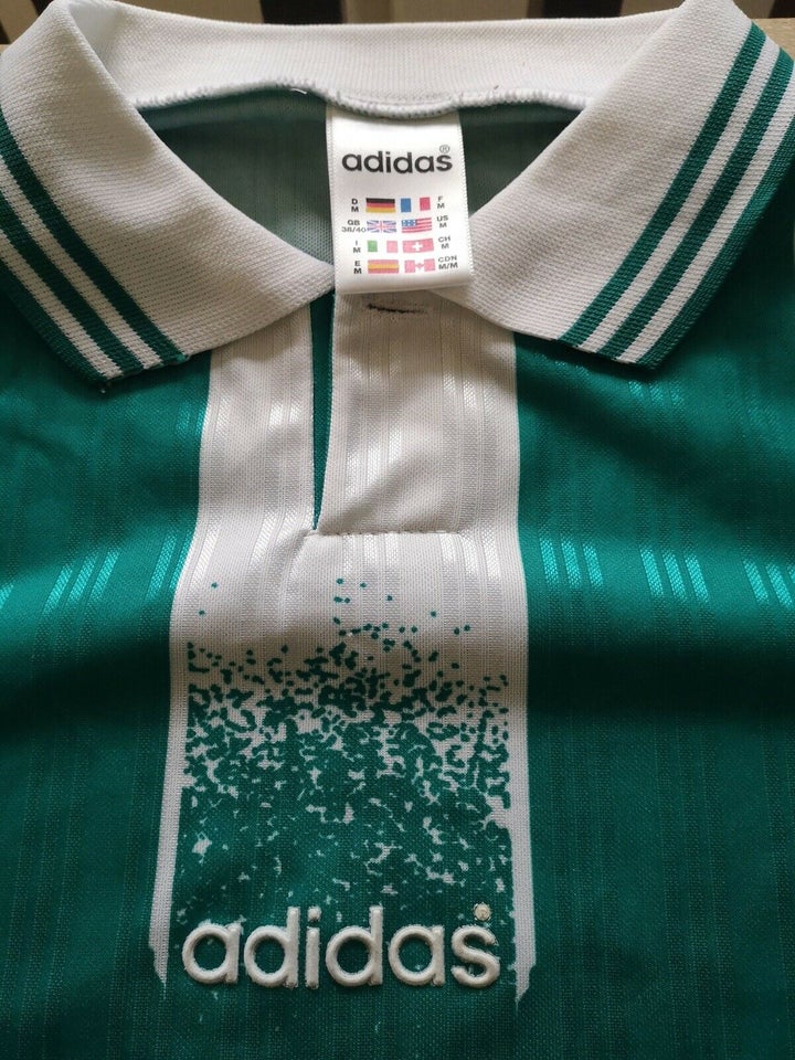 Fodboldtrøje, Vintage Adidas-trøje fra 90'erne, Adidas