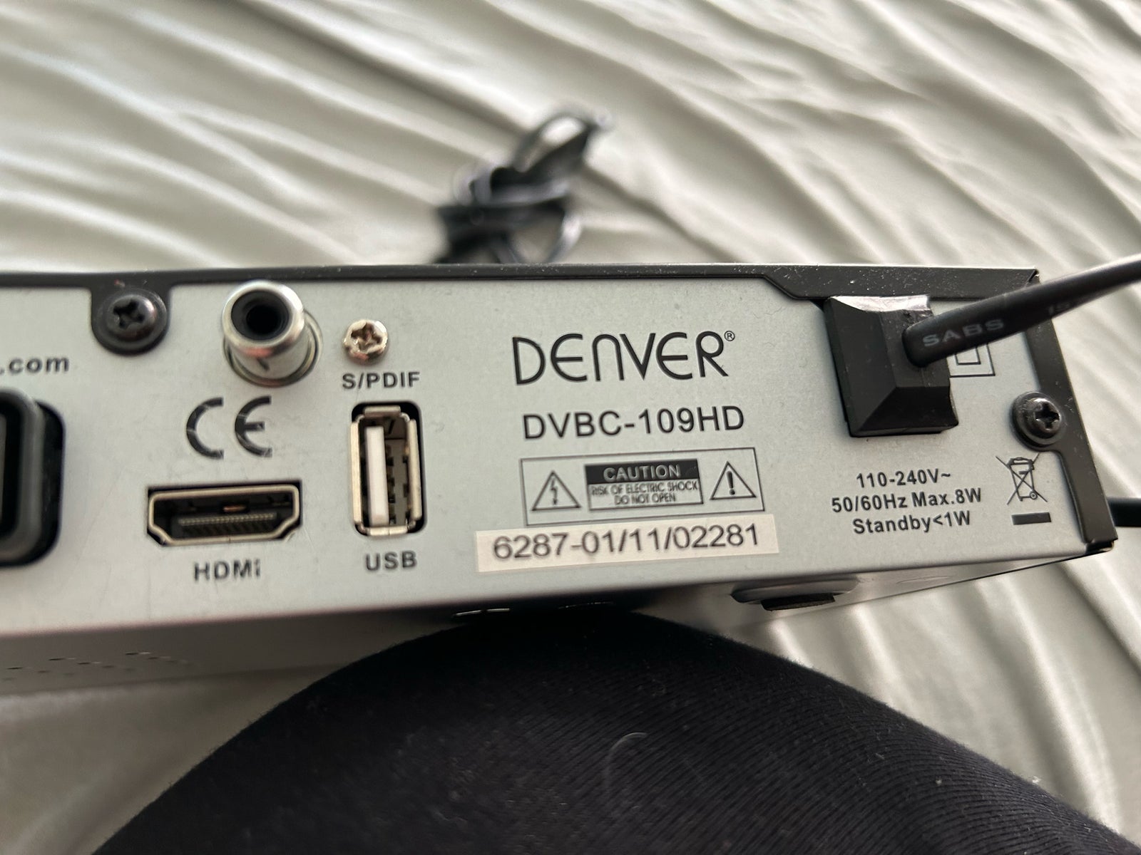Antennemodtager, Denver, DVBC 109hd