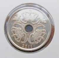 Danmark, mønter, 2 krone