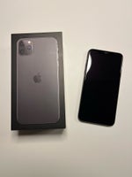 iPhone 11 Pro Max, 64 GB, sort