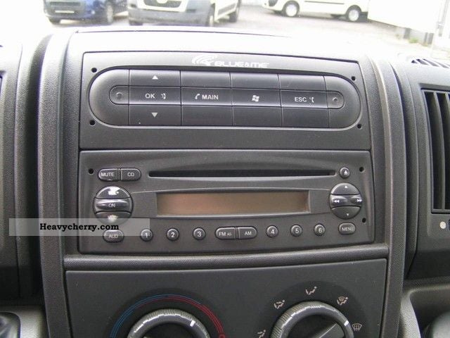 Blaupunkt FIAT Ducato, CD/Radio