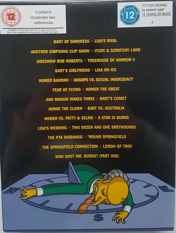 The Simpsons: Sæson 6 (4-disc), instruktør Matt Groening,