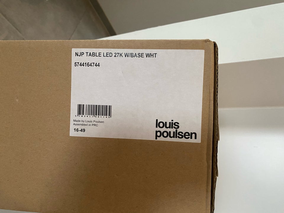 Skrivebordslampe, Louis Poulsen NJP Bordlampe LED 2700K