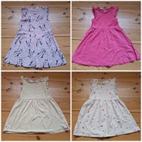 Kjole, 4 kjoler str 110-116, H&M