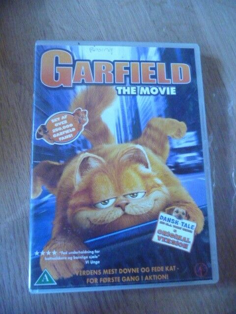 Garfield the movie, DVD, familiefilm