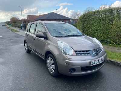 Nissan Note, 1,6 Acenta, Benzin, 2008, km 252000, champagnemetal, aircondition, ABS, airbag, 5-dørs,