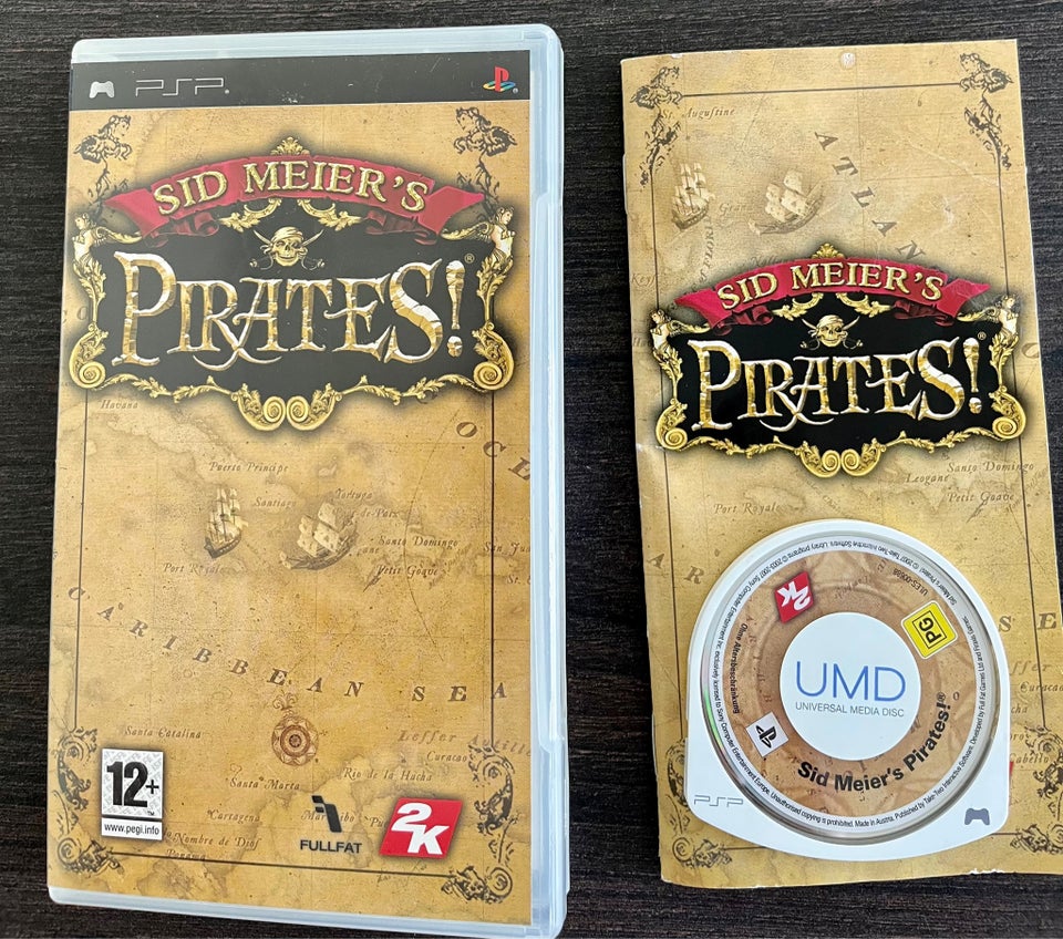 Sid Meyers Pirates!, PSP, adventure