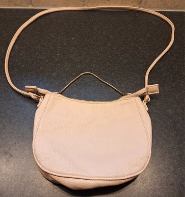 Skuldertaske, H&M, Denne lyserøde taske måler 13x18 cm