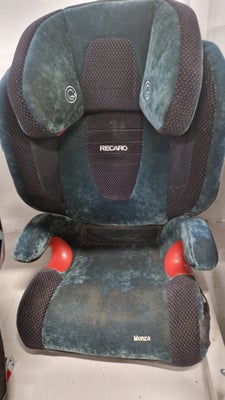 Autostol, op til 36 kg , Recaro Monza, God autostol med justerbar hovedstøtte.  
Bruges med almindel