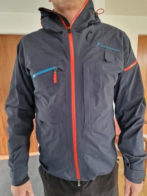 Skijakke, Peak Performance Heli Alpine Jacket, str. Large, Super lækker vandtæt kvalitets jakke. Abs