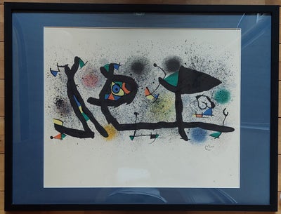 Litografi , Joan Miro, Klassisk og super lækkert litografi af Joan Miro 

Tryksigneret 

M950

Let g