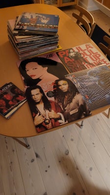 LP, Diverse, Pladesamling med 80'er musik, Andet, Pladesamling med musik fra 80erne.

Der er 8 maxis