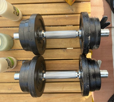 Håndvægte, Håndvægte med 30 mm huldiameter

Vægtskive : 4 x 2 kg , 4 x 1,25 kg og 4 x 1 kg

Håndvægt