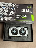 GeForce GTX 1060 dual Asus, 6 GB RAM, God