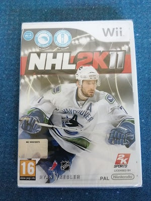 Uåbnet NHL 2K11, Nintendo Wii, Uåbnet Wii spil hvor man spiller Ishockey med Ryan Kessler på forside