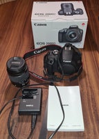 Canon, EOS 2000D, spejlrefleks