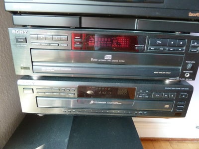 CD afspiller, Sony, CDP-C315 og CDP-CE305, Perfekt, 

Brugte, men i perfekte stand.

CDP-C315
Compac
