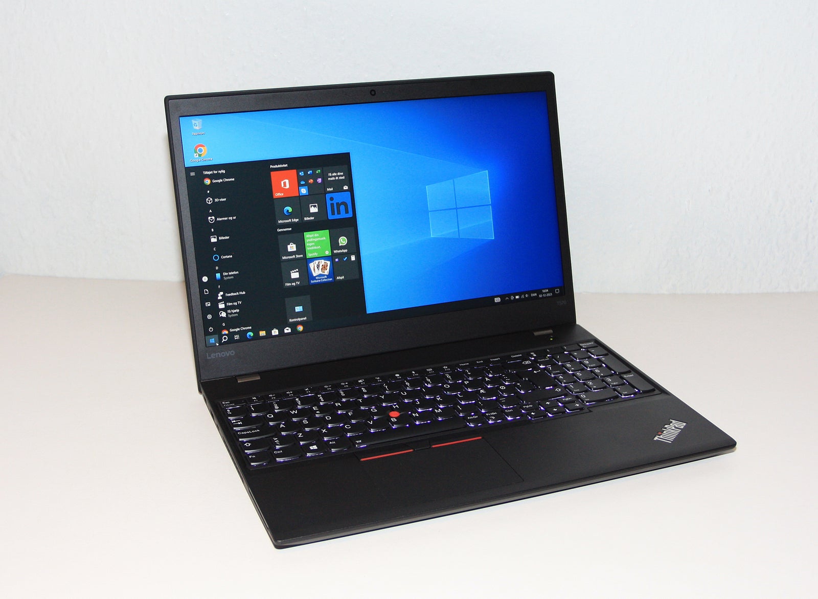 Lenovo ThinkPad T570, Core i5 6300U (6.gen) 2.50 GHz, 8 GB