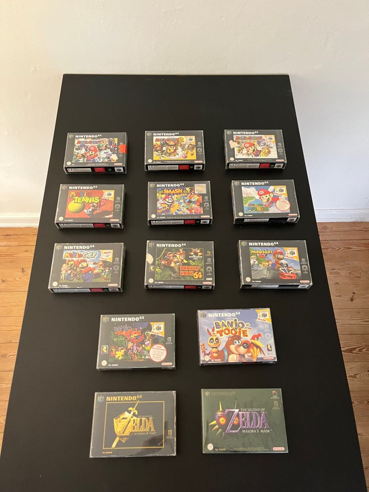 Gennemført Nintendo 64 samling, N64