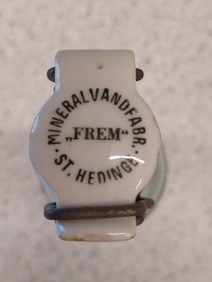 Flasker, patentflaske, Frem St. Hedinge