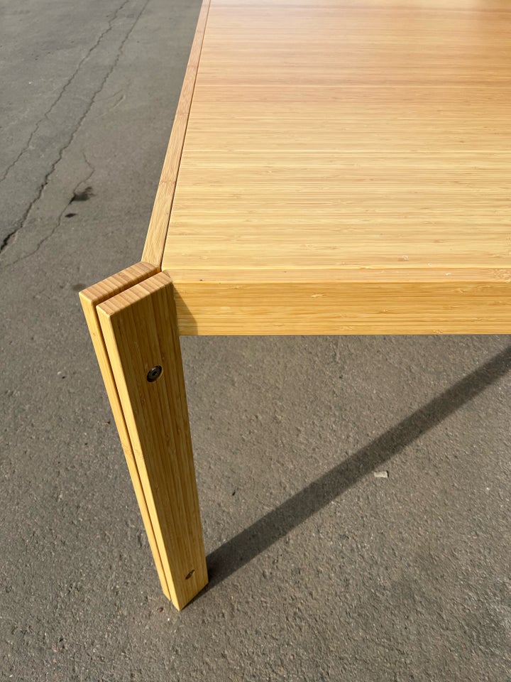 Spisebord, Vintage bambus bord, b: 90 l: 240