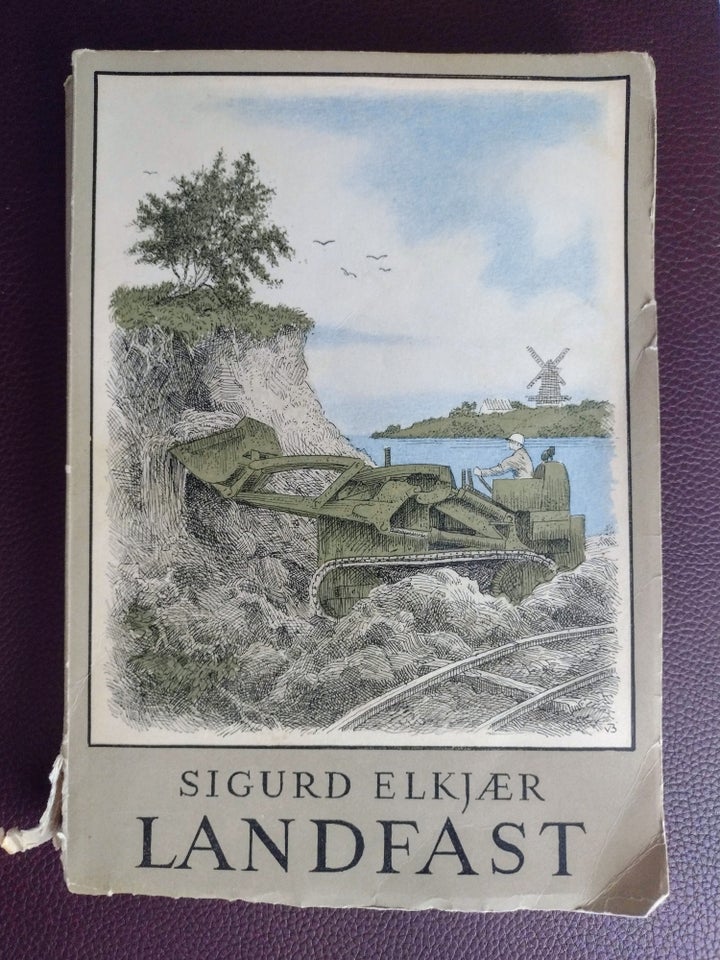 Landfast, Sigurd Elkjær, genre: roman