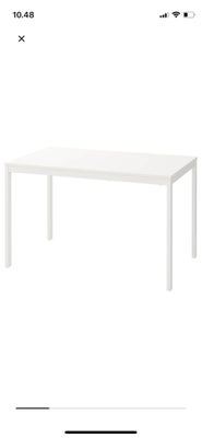 Spisebord, IKEA, b: 75 l: 120, VANGSTA spisebord fra IKEA.

Så godt som nyt, kom gerne forbi og kig 
