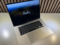 MacBook Pro, 16” 2019, 2,6 GHz