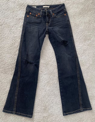 Jeans, Levi's, str. 26,  Mørkeblå,  Ubrugt, Levi’s jeans NOUGHTIES BOOT. 
Størrelse: W26/L30

Aldrig
