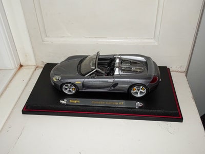 Modelbil, Maisto Porsche Carrera GT, skala 1:18, Meget velholdt og helt intakt modelbil fra Maisto.
