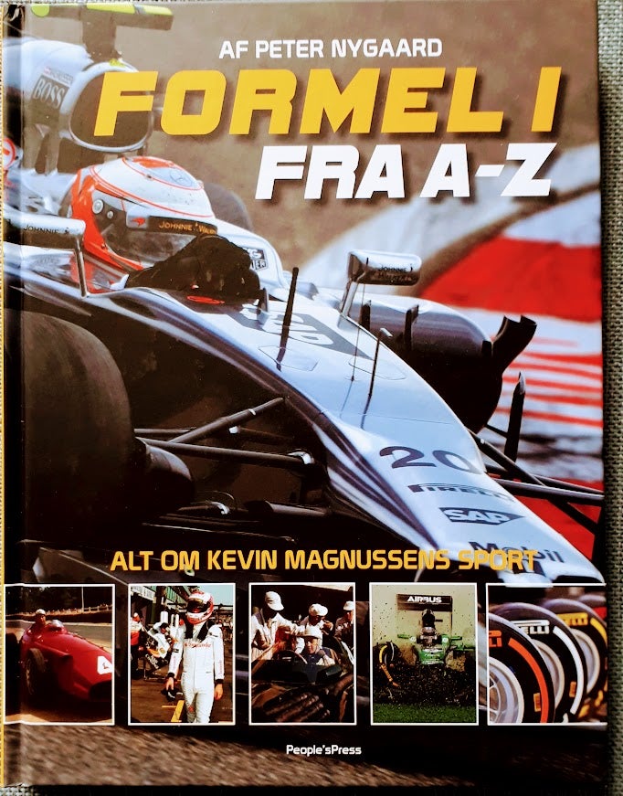 Formel 1. Fra A-Z, Peter Nygaard, emne: bil og motor