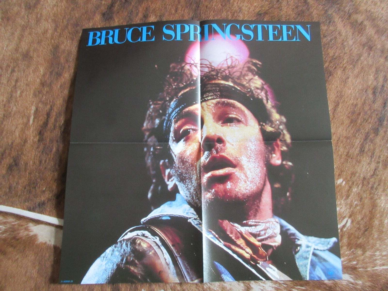 Bruce Springsteen Plakat fra 1976, b: 50 h: 50