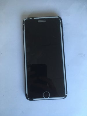iPhone 7 Plus, 128 GB, sort, God, Ingen ridser i selve skærmen, kun panserglas beskadiget. Sælges ud