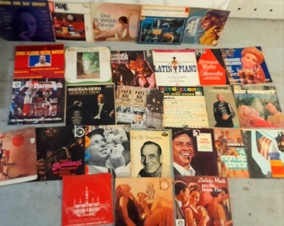 LP, Flere, Mange titler, Klassisk, Rock/ klassiske / Jazz mm.

Sælges samlet eller enkelte vis 25 kr